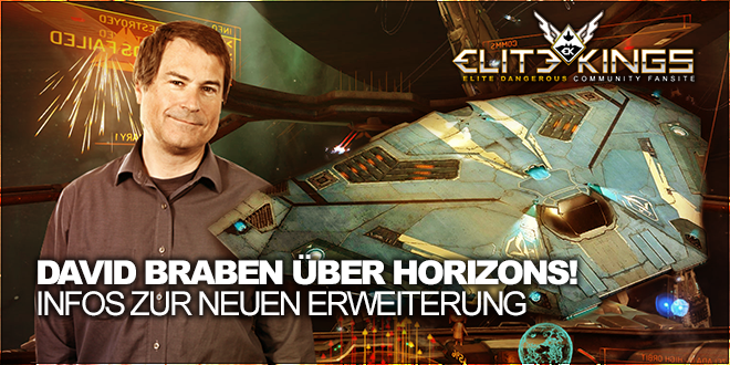 Beitragsbild Braben über Elite Dangerous: Horizons