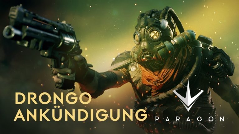 Paragon: Drongo, der Herr des Schrottplatzes, ist ab sofort spielbar