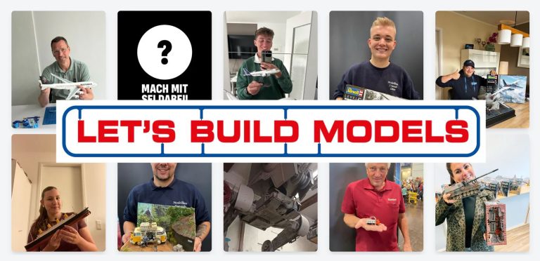 Revell startet weltweite Mitmach-Kampagne „Let’s Build Models“