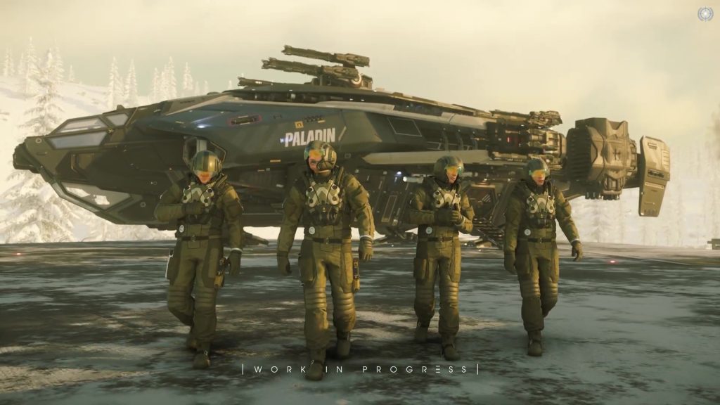 Star Citizen CitizenCon Direct Paladin with Crew