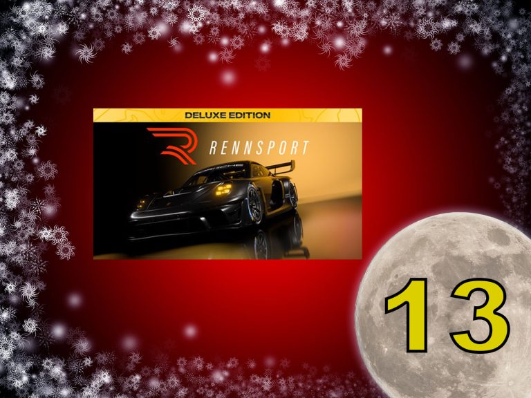 Spacekings-Adventskalender – Tag 13 mit RENNSPORT Deluxe