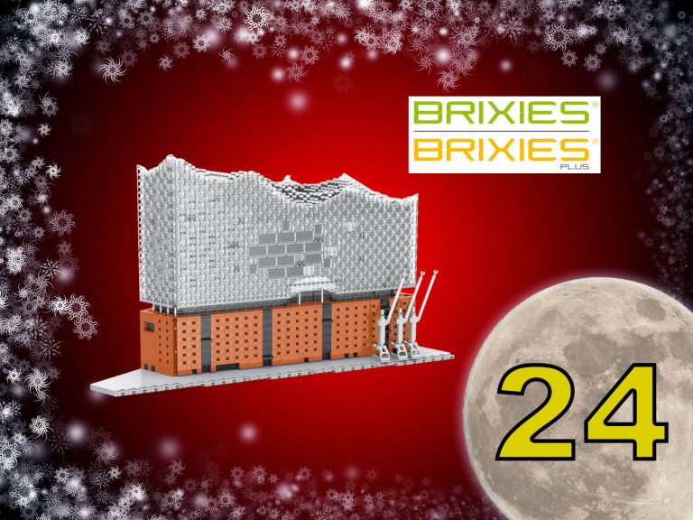 Spacekings-Adventskalender – Tag 24 mit der Elbphilharmonie von Brixies
