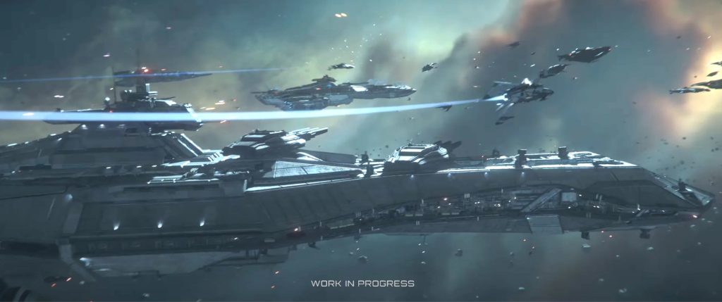 Star Citizen Bengal Carrier in Fleet