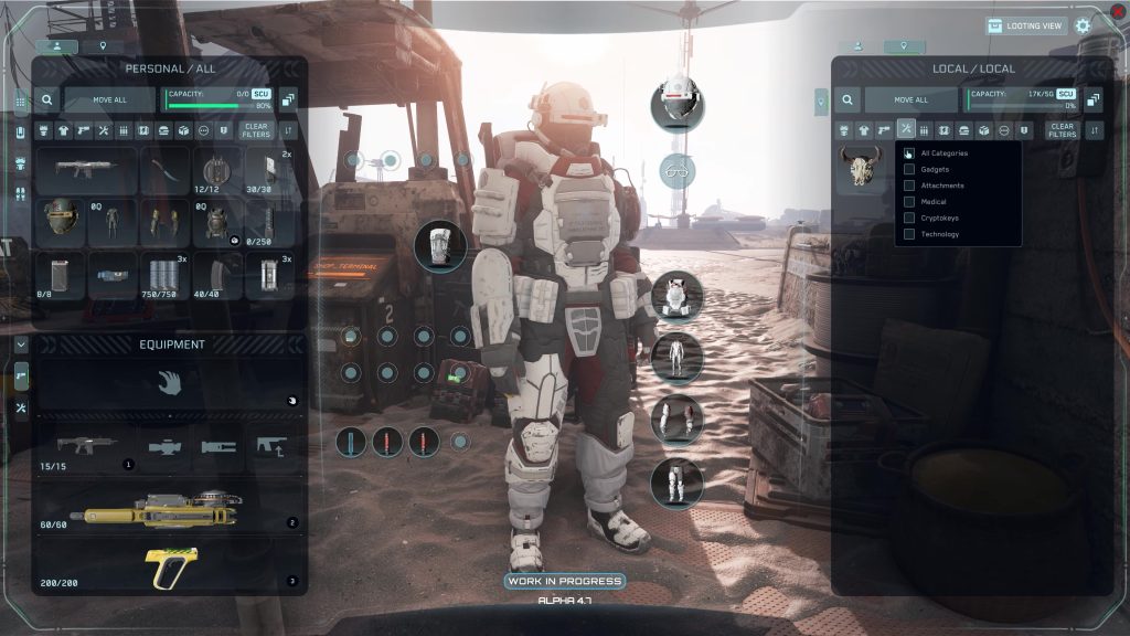 Inside Star Citizen Alpha 4.7 Patch Report - Inventory 8screenshot 2)