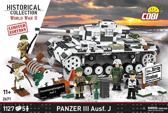 COBI stellt neue Sets vor: Highlight ist limitierter Panzer III