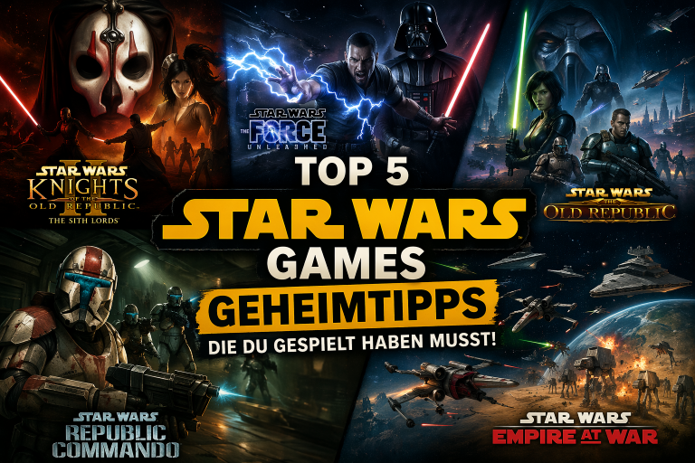 Top 5 Star Wars Geheimtipps, die du gespielt haben musst