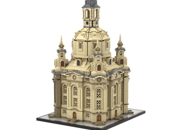 Brixies Plus Frauenkirche Dresden: Wahrzeichen Sachsens als Modell