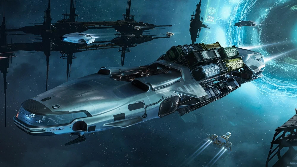 Star Citizen MISC Hull B at Jumpgate