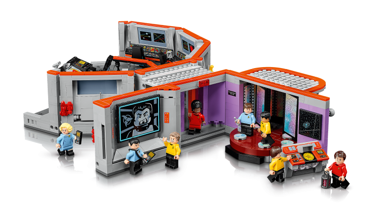 LEGO enthüllt Icons Star Trek: U.S.S. Enterprise NCC-1701 Brücke mit acht exklusiven Minifiguren