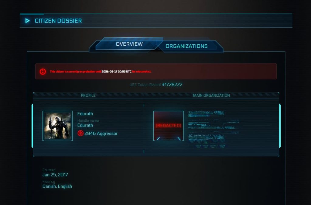 Star Citizen Spectrum Ban 10 Years