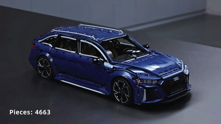 CaDA Audi RS6 Avant C61515W: 4.663 Teile und satte 60cm Länge
