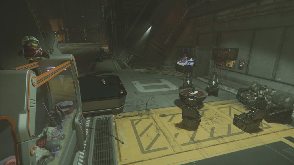 Star Citizen Hangar Dekoration