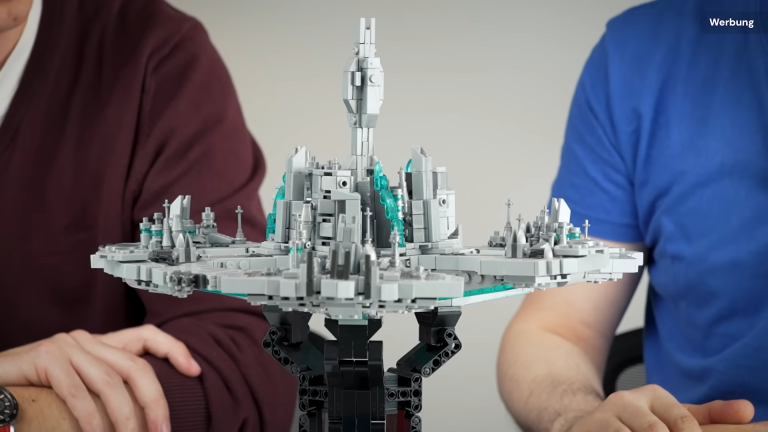 BlueBrixx veröffentlicht Atlantis aus Stargate Atlantis als offizielles Klemmbaustein-Set