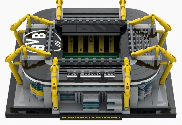 Signal Iduna Park aus Klemmbausteinen: BRYX bringt das BVB-Stadion ins Regal