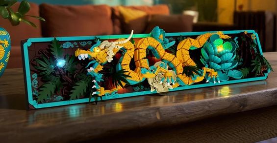 JMBricklayer 70020 Mythic Dragon Tiles Test/Review