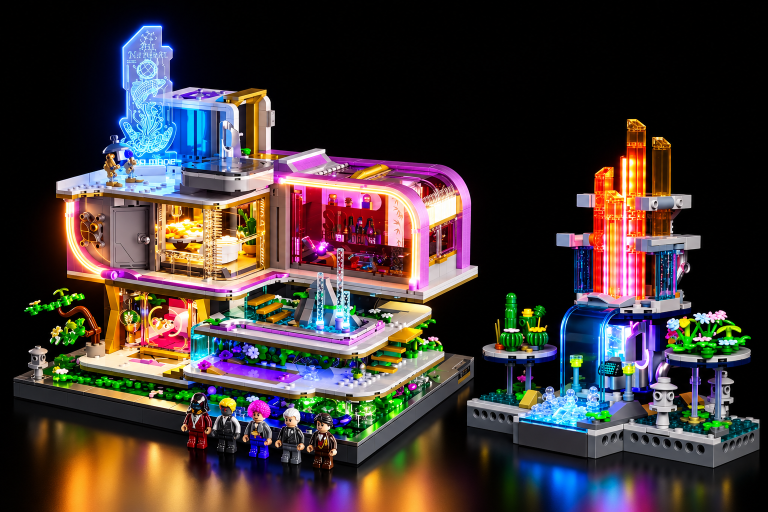 Lumibricks Neon Elite Lounge 17013 & Neon Garden 17014 Test/Review
