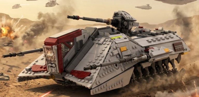 Star Wars AT-TE bekommt Konkurrenz: Barweer bringt einen Heavy Walker mit über 2.000 Teilen