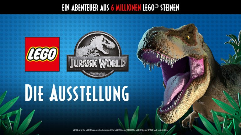LEGO Jurassic World: Gigantische Dinosaurier-Ausstellung eröffnet in Oberhausen